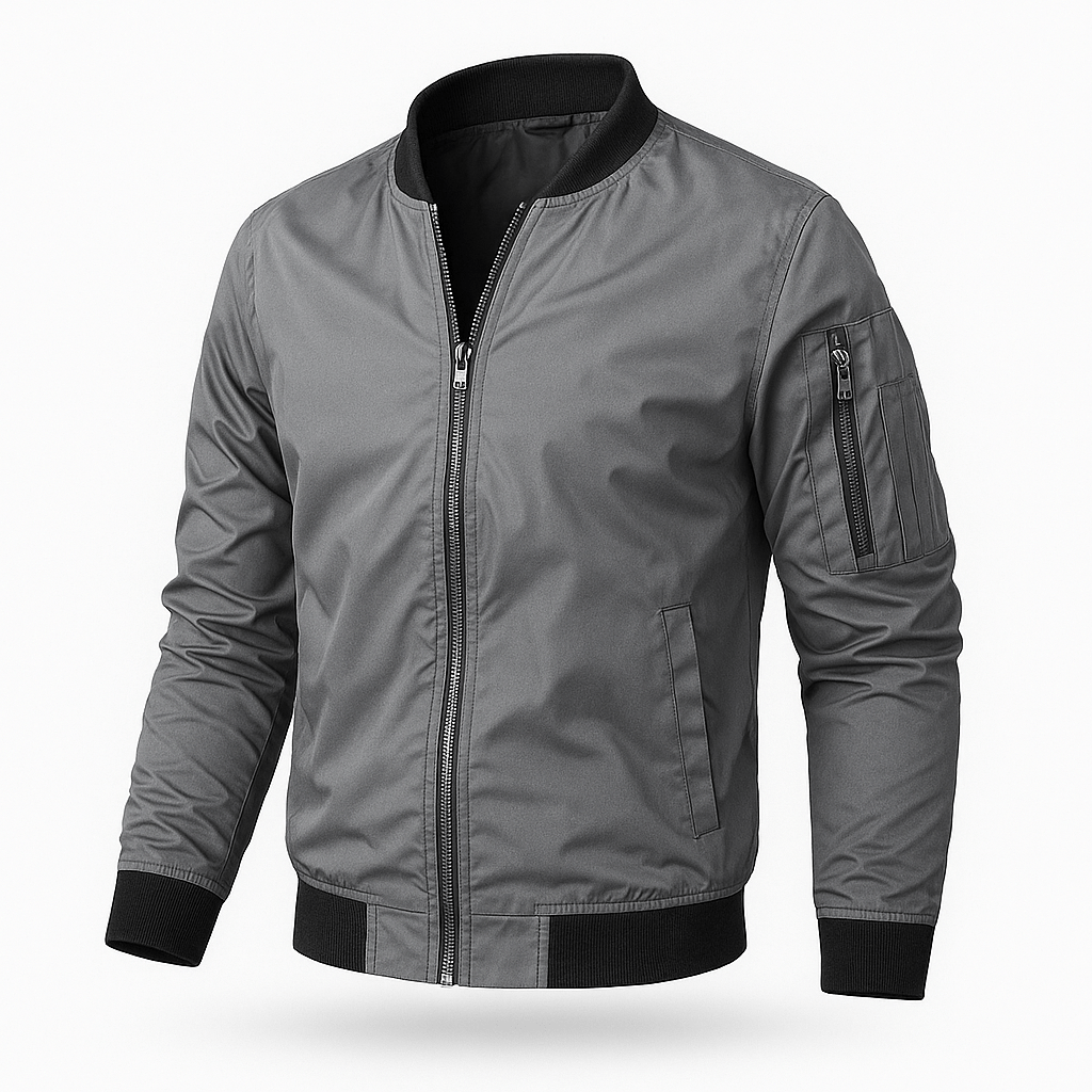 Noble men's jacket featuring a classic cut, designed for style and comfort, equipped with functional pockets for convenience. 5