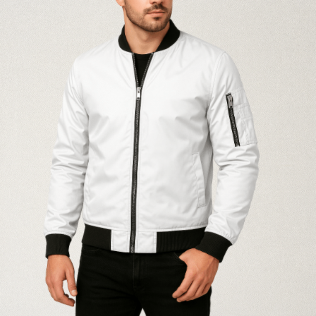 Noble men's jacket featuring a classic cut, designed for style and comfort, equipped with functional pockets for convenience. 6