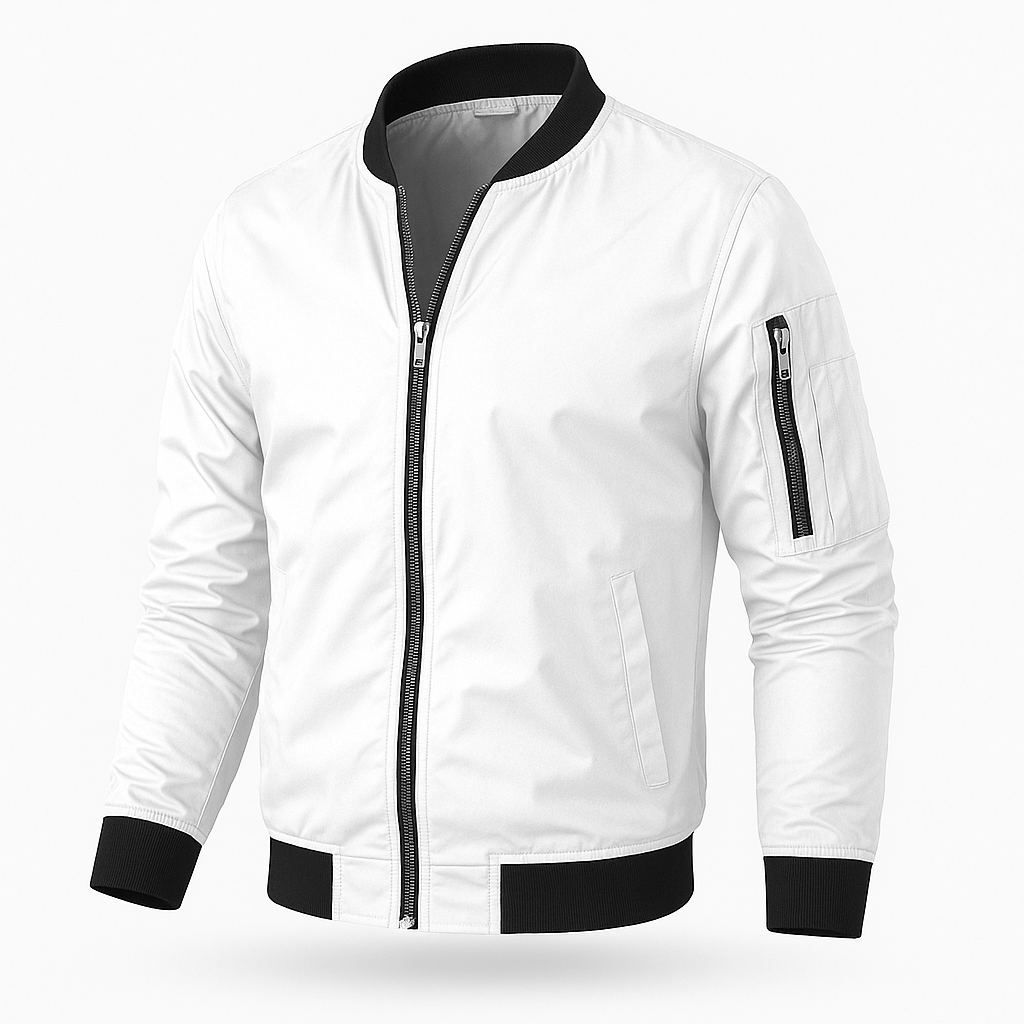 Noble men's jacket featuring a classic cut, designed for style and comfort, equipped with functional pockets for convenience. 7