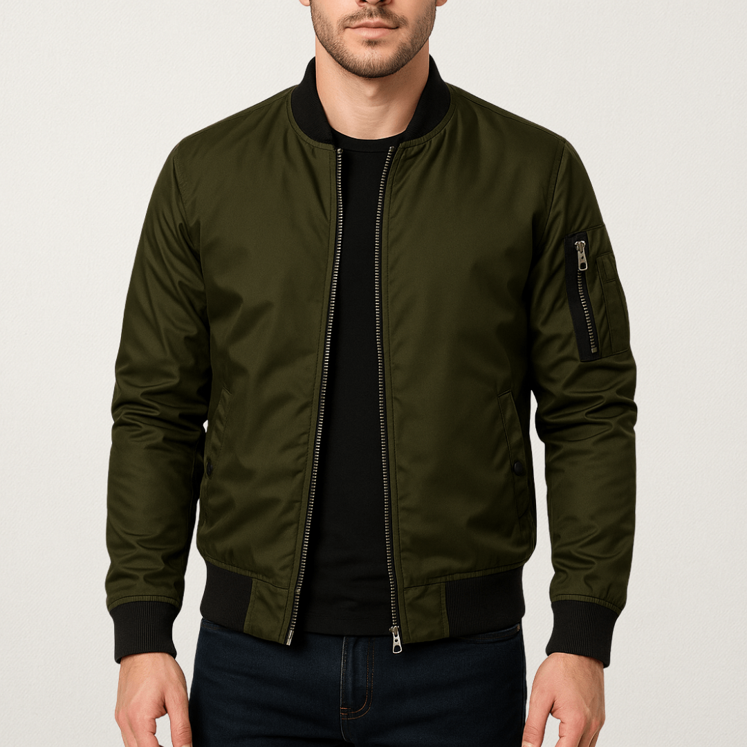 Noble men's jacket featuring a classic cut, designed for style and comfort, equipped with functional pockets for convenience. 8