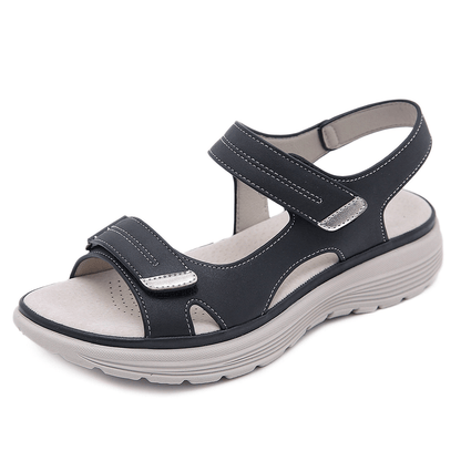 Oasis Women’s Sandals featuring arch support and a cushioned sole, designed for all-day comfort and style. 0