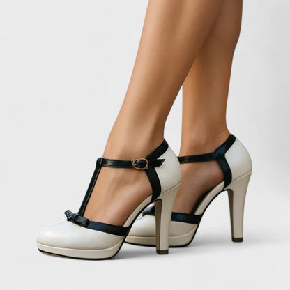 Oriah Women’s Heels featuring a padded insole and solid heel design, perfect for all-day comfort and stylish wear. 3