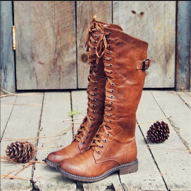 Prudence Women's Tall Lace-Up Riding Boots featuring a classic riding style and adjustable fit, perfect for equestrian enthusiasts and fashion-forward individuals. 0