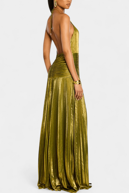 Rosa Women’s Maxi Dress featuring an elegant off-shoulder design and a flowing silhouette, perfect for summer occasions and outdoor events. 1