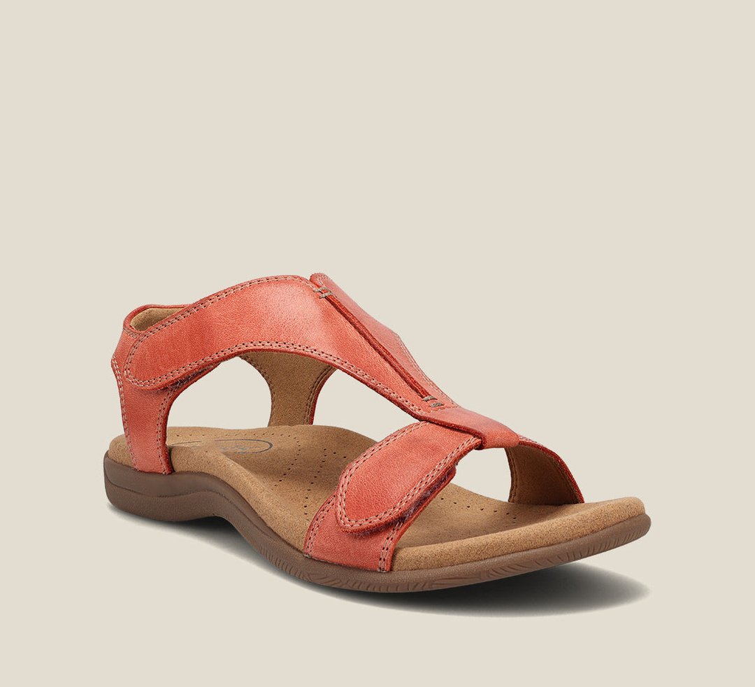Soleil Women’s Sandals featuring an adjustable backstrap and a contoured footbed for ultimate comfort and support, perfect for summer outings. 0