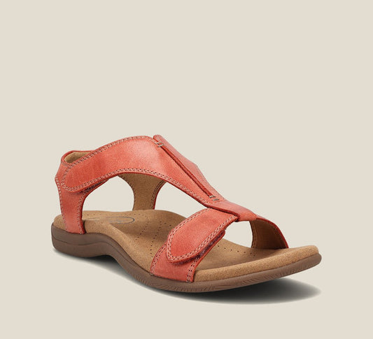 Soleil Women’s Sandals featuring an adjustable backstrap and a contoured footbed for ultimate comfort and support, perfect for summer outings. 0