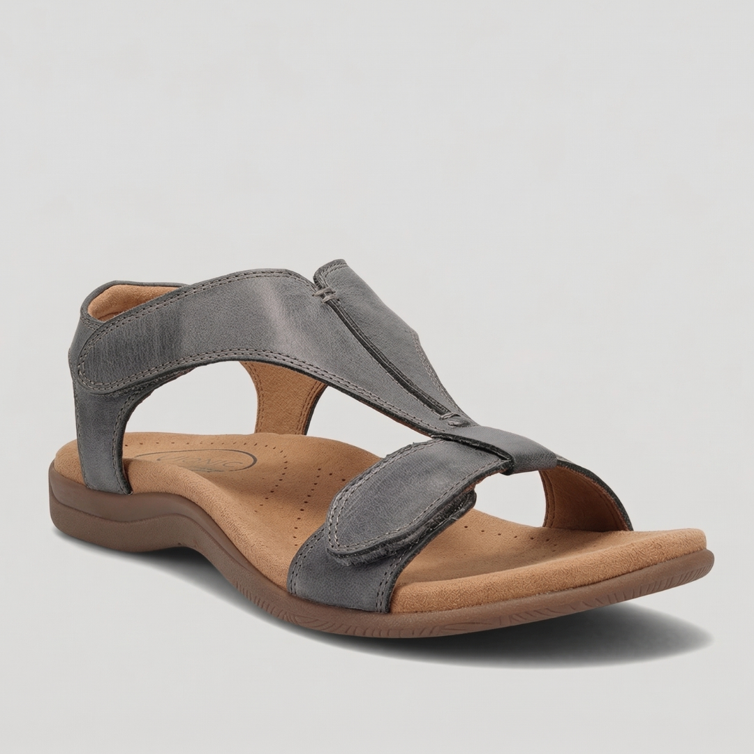 Soleil Women’s Sandals featuring a secure strap design for comfort and stability, perfect for summer outings and casual wear. 5