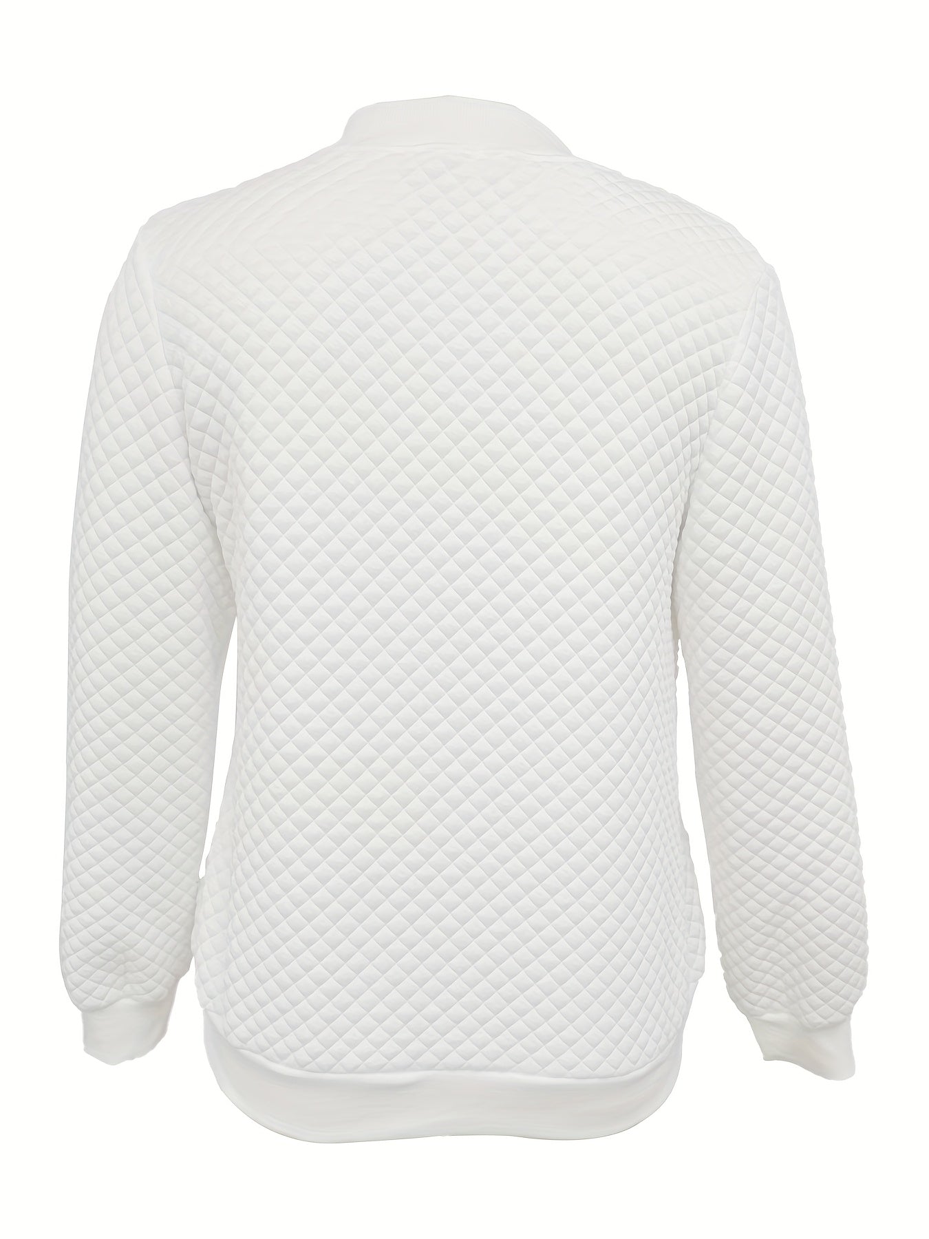 Susannah Women's Quilted Jacket featuring a textured diamond pattern and a relaxed fit, perfect for stylish warmth and comfort. 1