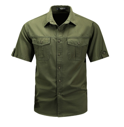 Trek Men's Shirt featuring functional pockets and a durable design, perfect for outdoor adventures and everyday wear. 3