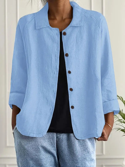 Vera Women’s Top featuring a lightweight layering design and classic style, perfect for versatile fashion and comfortable wear. 0