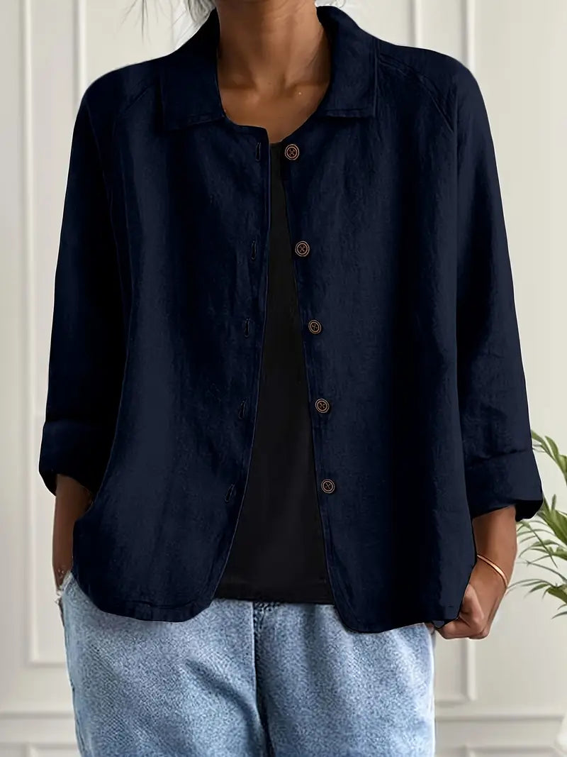 Vera Women’s Top featuring a lightweight layering design and classic style, perfect for versatile fashion and comfortable wear. 10