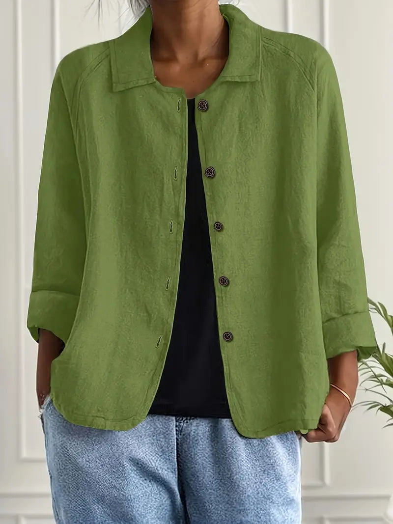 Vera Women’s Top featuring a lightweight layering design and classic style, perfect for versatile fashion and comfortable wear. 12