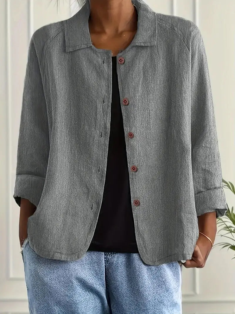 Vera Women’s Top featuring a lightweight layering design and classic style, perfect for versatile fashion and comfortable wear. 6