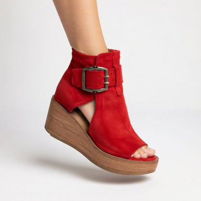 Wendy Women's Open Wedge Ankle Boots featuring a stylish design and comfortable fit, perfect for modern fashion. 1