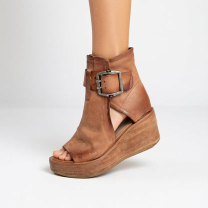 Wendy Women's Open Wedge Ankle Boots featuring a stylish design and comfortable fit, perfect for modern fashion. 3