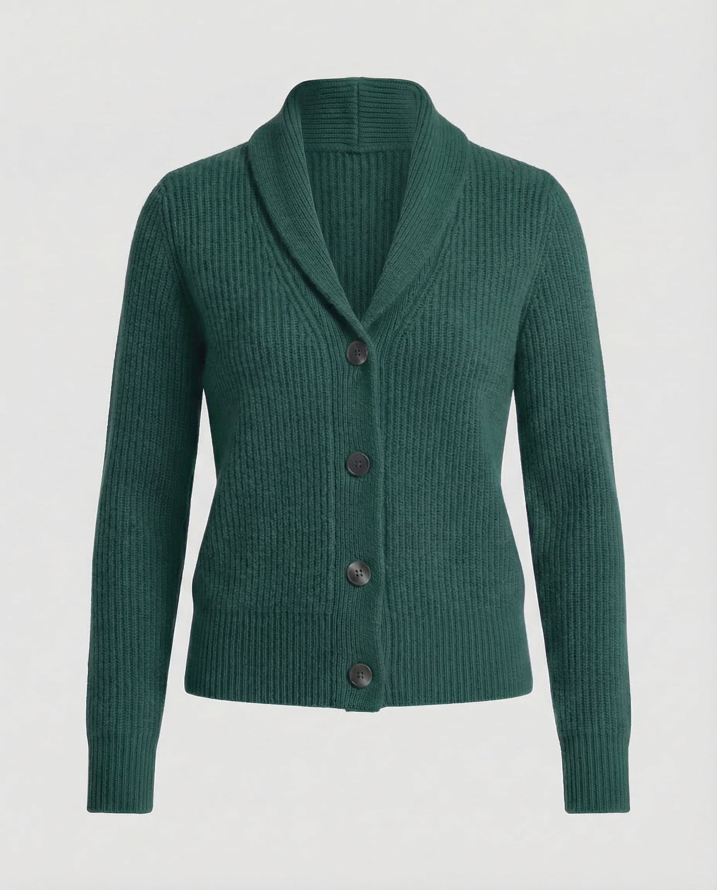 Willa Women’s Cardigan featuring a stylish lapel collar and a classic button front design, perfect for layering in any season. 0