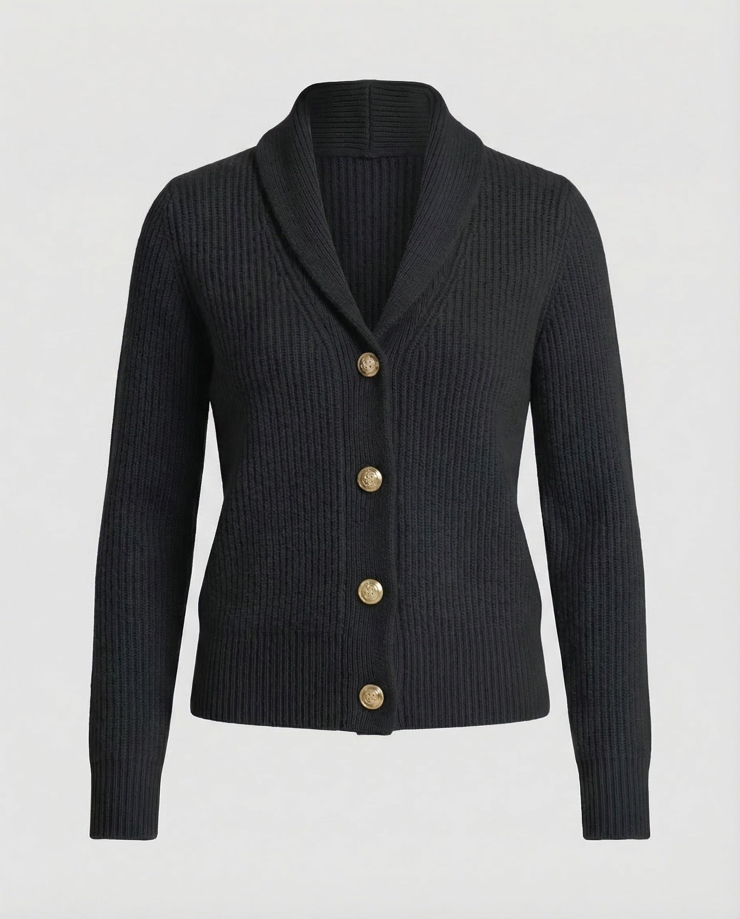 Willa Women’s Cardigan featuring a stylish lapel collar and a classic button front design, perfect for layering in any season. 6