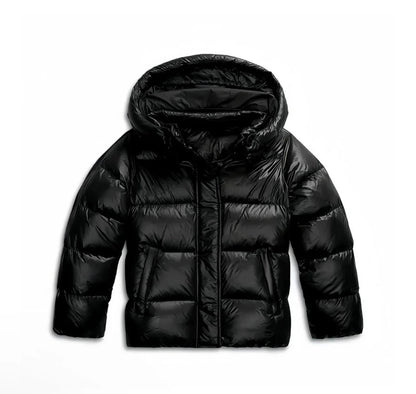 Willa Women's Hooded Puffer Jacket in a stylish design, featuring lightweight quilted insulation for warmth and comfort, perfect for cold weather outings. 6