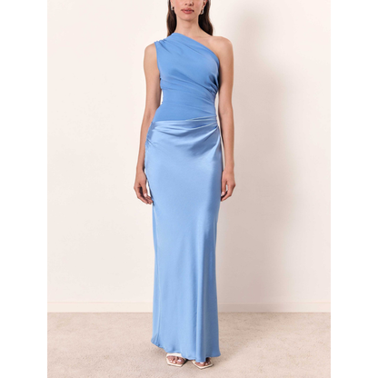 Women’s One Shoulder Maxi Dress