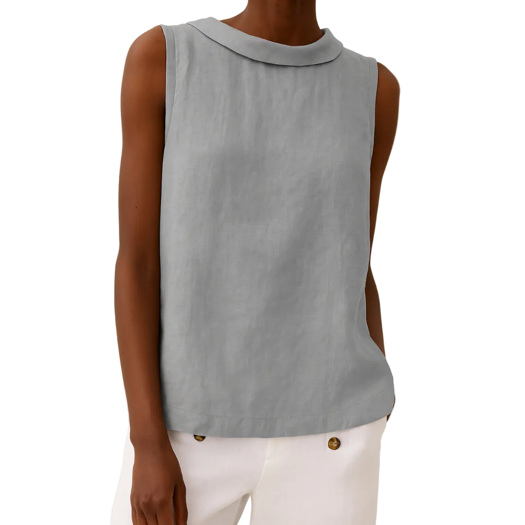 Women’s Sleeveless Round Neck Top