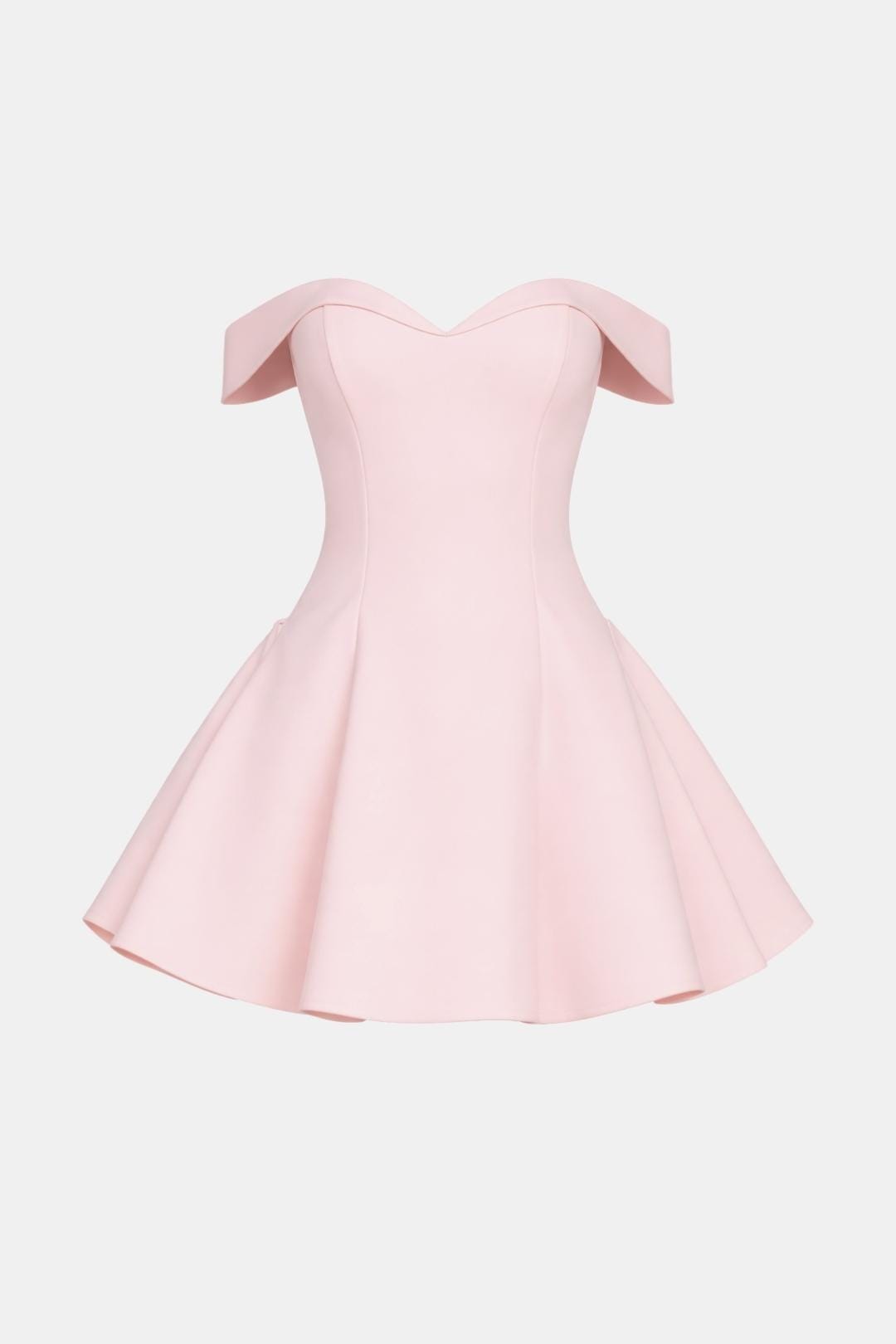 Zara women's mini dress featuring an off-shoulder neckline and a flared skirt, perfect for summer outings and casual events. 5