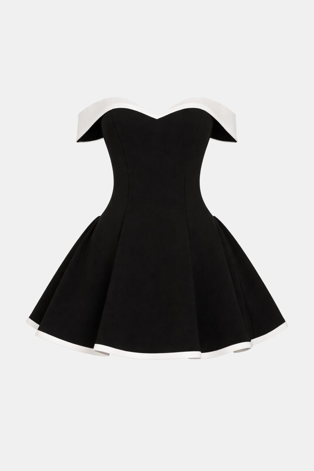 Zara women's mini dress featuring an off-shoulder neckline and a flared skirt, perfect for summer outings and casual events. 7