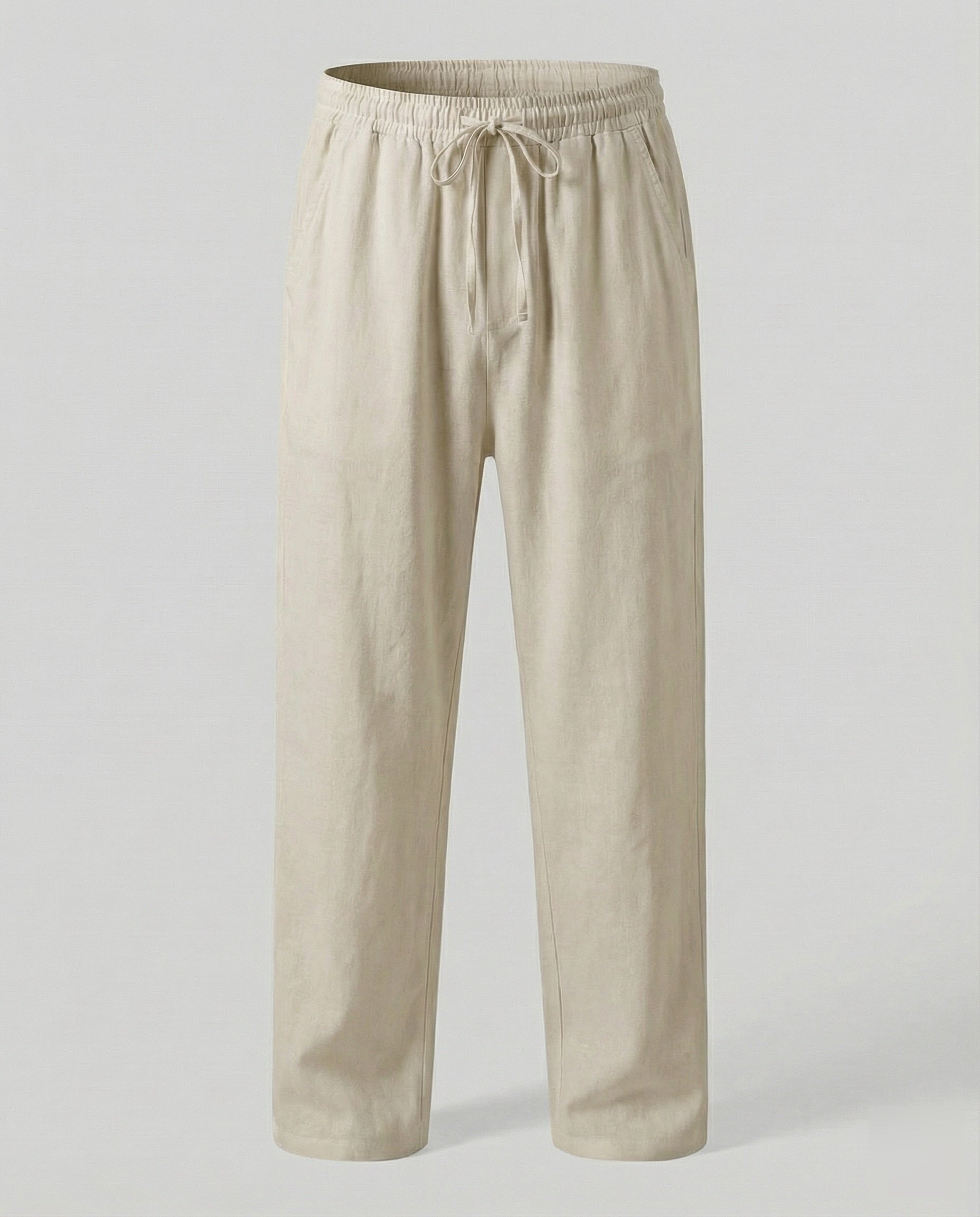 Zen Men's Lounge Pants with Elastic Drawstring Waistband and Side Pockets 2