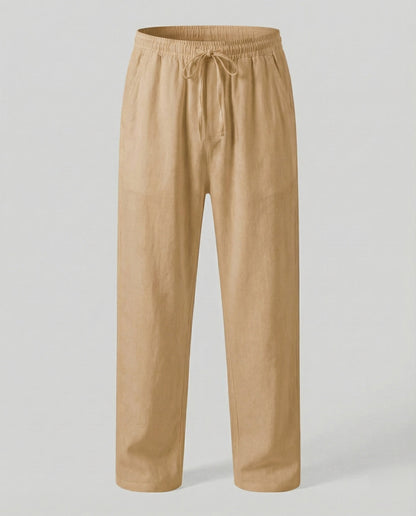 Zen Men's Lounge Pants with Elastic Drawstring Waistband and Side Pockets 3