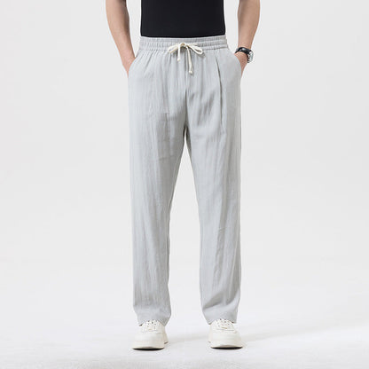 Zen Men's Lounge Pants with Elastic Drawstring Waistband and Side Pockets 4