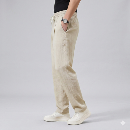Zen Men's Lounge Pants with Elastic Drawstring Waistband and Side Pockets 6