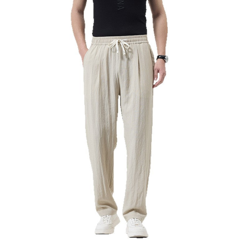 Zen Men's Lounge Pants with Elastic Drawstring Waistband and Side Pockets 7
