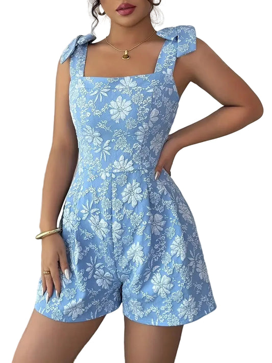 Women's Sleeveless Short Jumpsuit